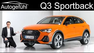 First ever Audi Q3 Sportback REVIEW Exterior Interior - Autogefühl