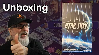 Star Trek | Captains Chair | Unboxing | Nigel Buckle & Dávid Turczi | WizKids Games
