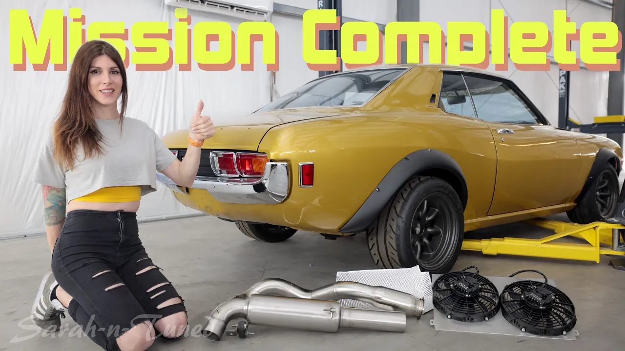 This Is It, The Last Fab! // 2UZ V8 '74 Celica