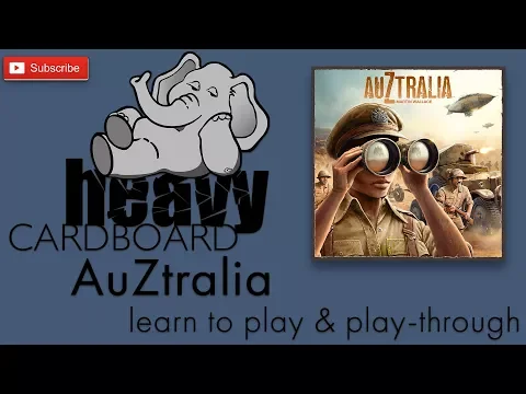 AuZtralia 4p Play-through, Teaching, & Roundtable discussion by Heavy Cardboard