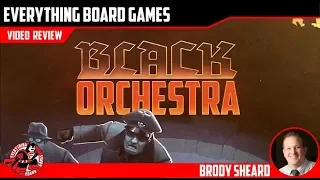 Black Orchestra Review
