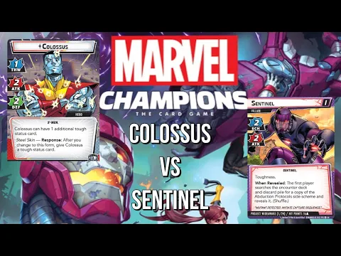 Marvel Champions - Mutant Genesis: Colossus Vs Sentinel