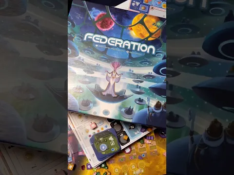Federation the board game from Explor8 #boardgames #federation #explor8 #настольныеигры