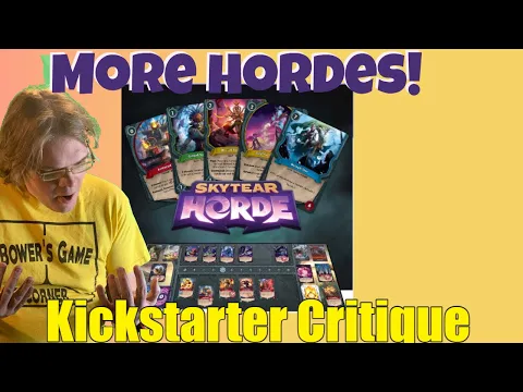 Skytear Horde: Monoliths - Kickstarter Critique Review
