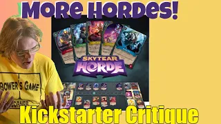 Skytear Horde: Monoliths - Kickstarter Critique Review