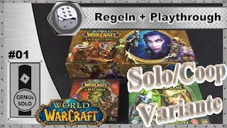 World of Warcraft Das Brettspiel - Solo/Coop Variante - S01E01 - Playthrough - Regeln - deutsch