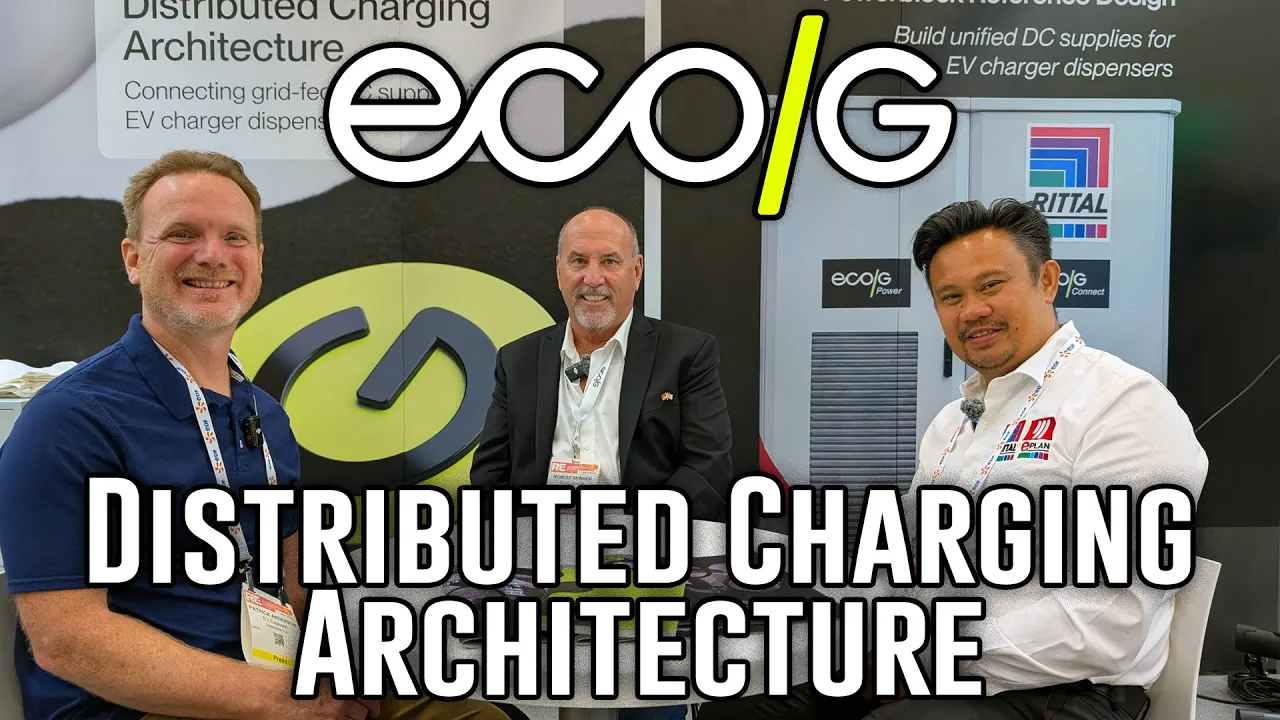 EcoG's Distributed Charging Infrastructure - Flexible & modular Powerblock for EV charging