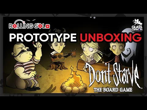 Don't Starve: The Board Game | Prototype Unboxing