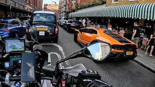 Car Spotting Fail in London on the BMW GS !?!?!