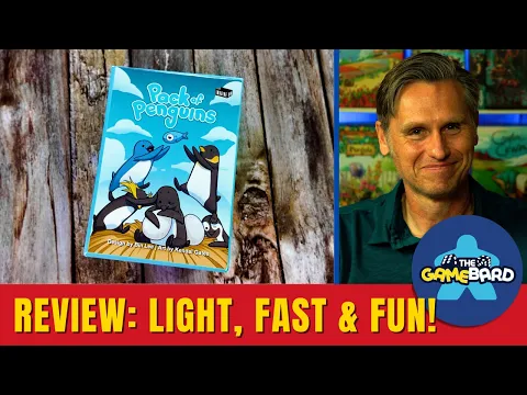 Pack of Penguins Board Game Review - Kickstarter Preview -