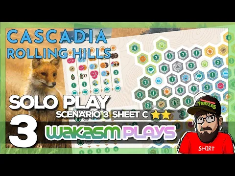 Cascadia Rolling Hills ? | Palouse Map ⭐⭐☆ Solo Play - Scenario 3, Episode 3