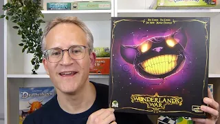 Wonderland's War - Board Game Rules - how to play - English