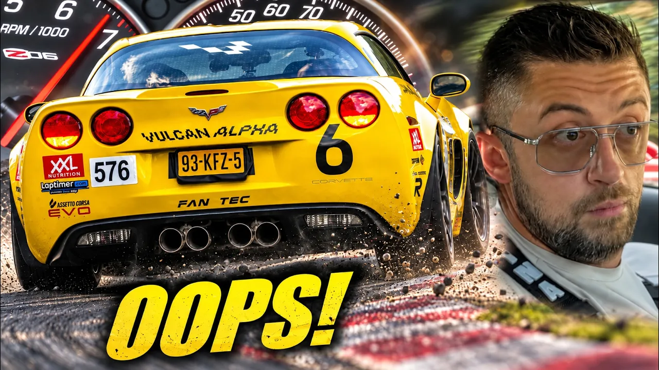 I Sent My C6 Z06 So Hard a Part Fell Off! // Nürburgring