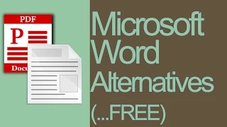 Microsoft Word Alternative - What is the Best Free Word Processing Software? On-line or Off-line