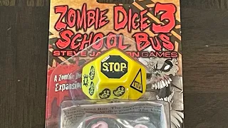 Sci-Fi Fantasy Saturday - Zombie Dice 3: School Bus (SJG)