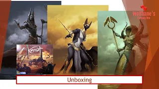 Kemet: Blood and Sand [Board Game] - Unboxing
