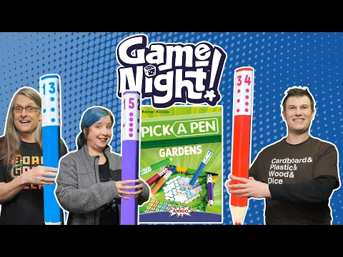 Pick a Pen: Gardens - GameNight! Se11 Ep42 - How to Play and Playthrough