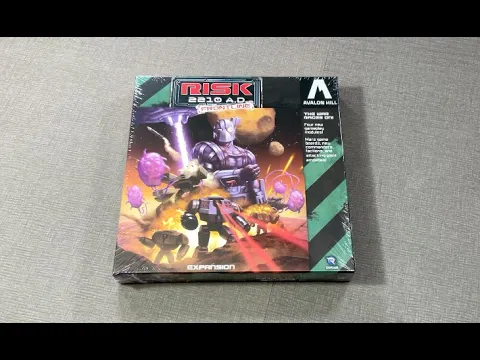 The Discriminating Gamer: Risk 2210 A.D.: Frontline unboxing with Ray