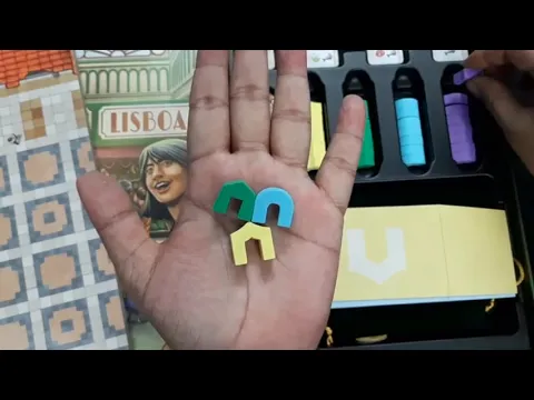 Unboxing Mercado de Lisboa (English) by Indian Meeple