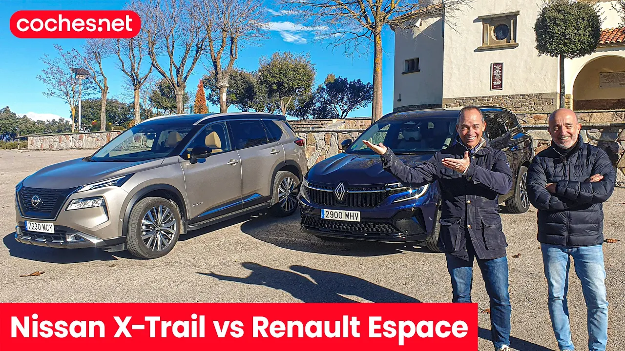 Nissan X-Trail e4orce vs Renault Espace e-Tech | Comparativo / Test / Review en español | coches.net