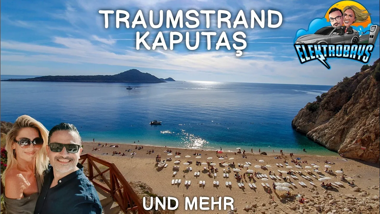 Türkeis schönster Strand: Kaputaṣ bei Kaṣ / Antalya. Traumurlaub wie im Paradies.