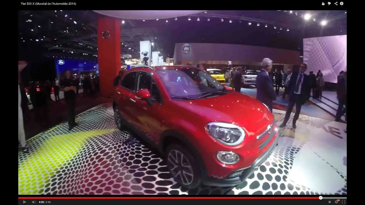 Fiat 500 X (Mondial de l'Automobile 2014)