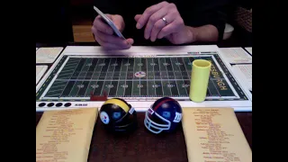 APBA football solitaire: All-Star Steelers vs. Giants: How I call plays, substitute players (Pt. 2)