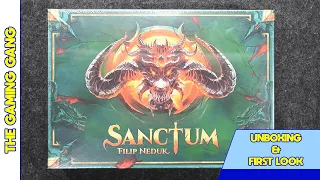 Sanctum - Unboxing and First Look