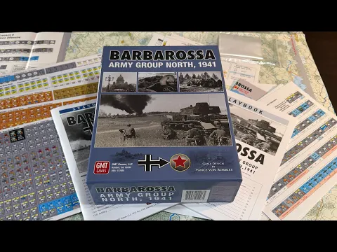 Barbarossa: Army Group North, 1941 (GMT) - Unbox & My First Look at the East Front Series