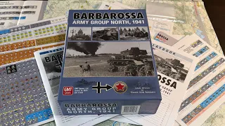 Barbarossa: Army Group North, 1941 (GMT) - Unbox & My First Look at the East Front Series