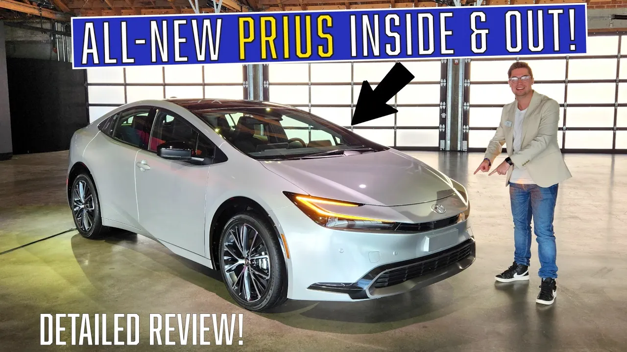 2023 Toyota Prius // Sleek Design + More Power = A *57 MPG* Winner!