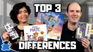 Magic Maze Tower VS Magic Maze Board Game - Which One is BETTER?