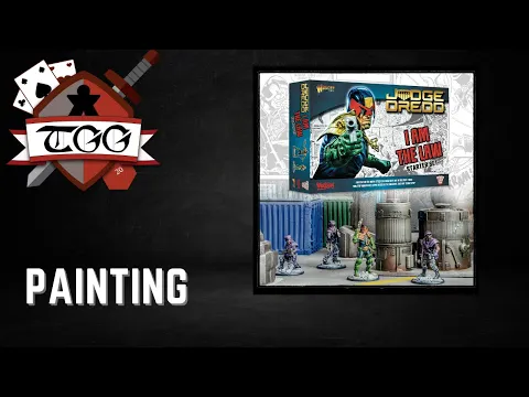 Judge Dredd I Am the Law Starter Set Painting Session