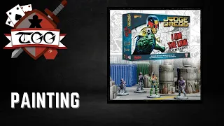 Judge Dredd I Am the Law Starter Set Painting Session