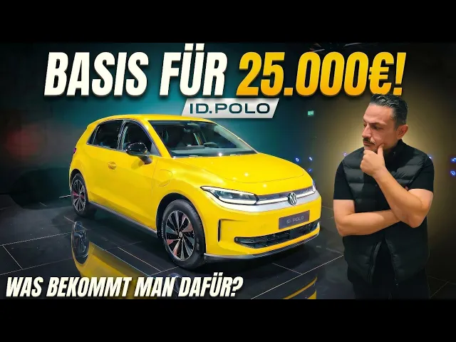 So viel ID.Polo gibt es für 25.000 €! Was bietet das Basismodell?