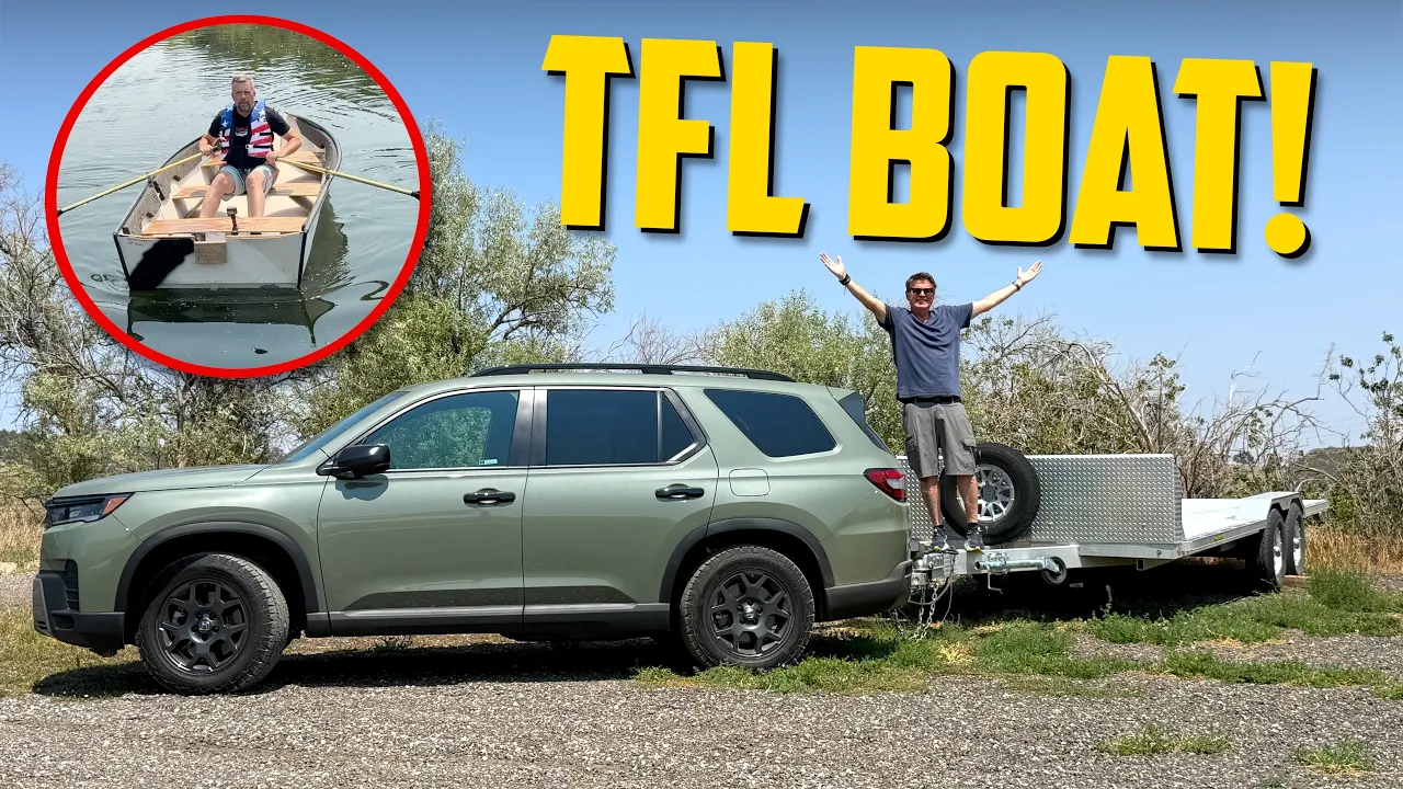 Yes, We Bought a Boat to See How The 2026 Honda Pilot Tows?
