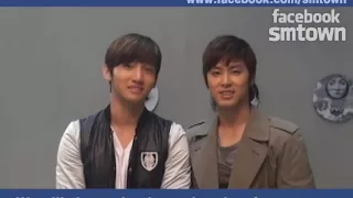 FACEBOOK SMTOWN OPEN INTERVIEW.(BY TVXQ!)