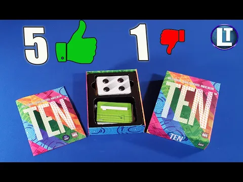5 Reasons I Love the Board Game TEN and 1 Reason I Don't