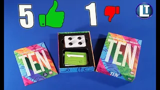 5 Reasons I Love the Board Game TEN and 1 Reason I Don't