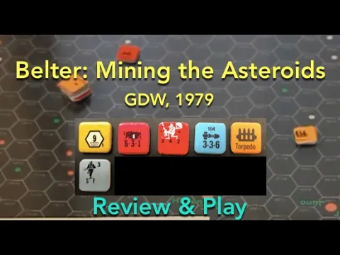Belter: Mining the Asteroids, 2076 (GDW) Review & How to Play