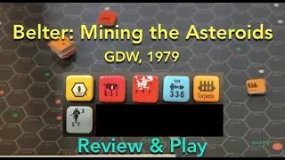 Belter: Mining the Asteroids, 2076 (GDW) Review & How to Play