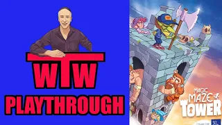 Magic Maze Tower First Adventure Solo Playthrough SPOILERS!