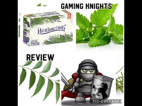 Boardgame Night ; We play Herbaceous