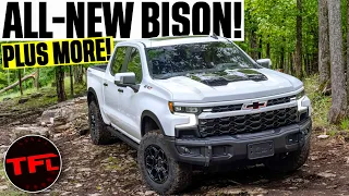 New Chevy Silverado ZR2 Bison Off-Road King Is Here - Plus New 3.0L Duramax Adds Power & Torque!
