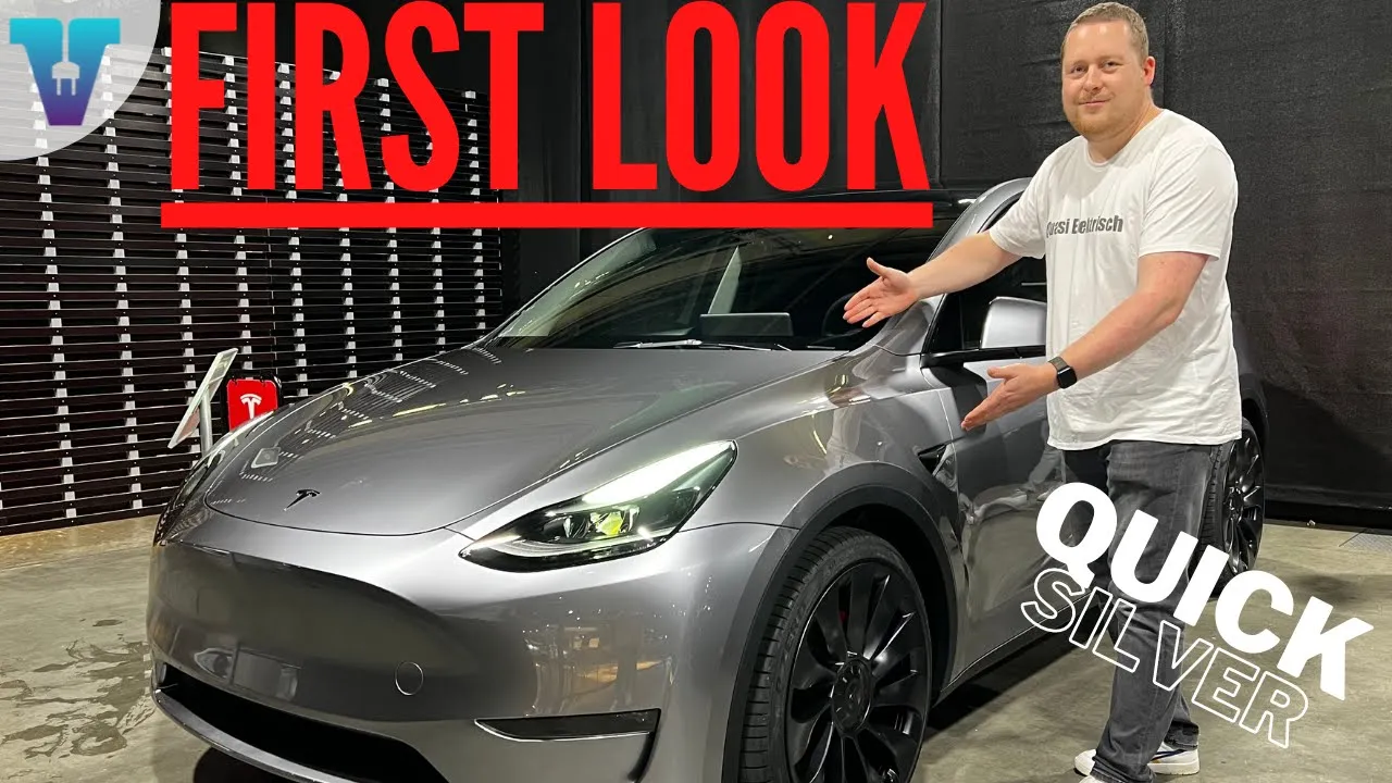 QUICKSILVER! Das ist die neue TESLA Farbe fürs MODEL Y [Deutsch 4K] | Vision E Drive SPEZIAL