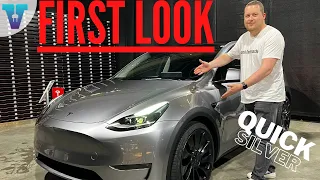 QUICKSILVER! Das ist die neue TESLA Farbe fürs MODEL Y [Deutsch 4K] | Vision E Drive SPEZIAL