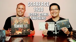 Unboxing Scarface 1920 - Gangster Board Game