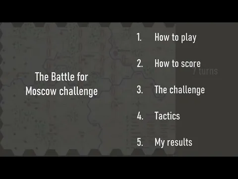 The Battle for Moscow (Typhoon Challenge)