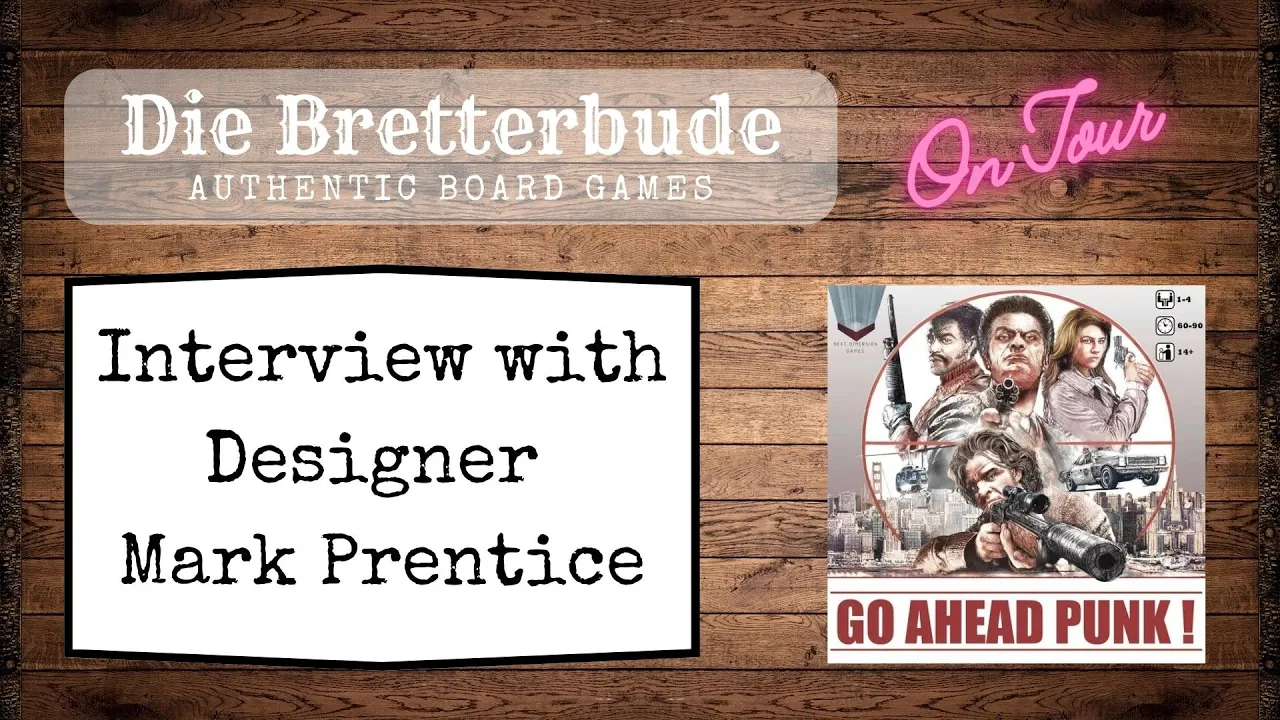 UK Games Expo 2024 - Interview with Mark Prentice about Go ahead Punk!