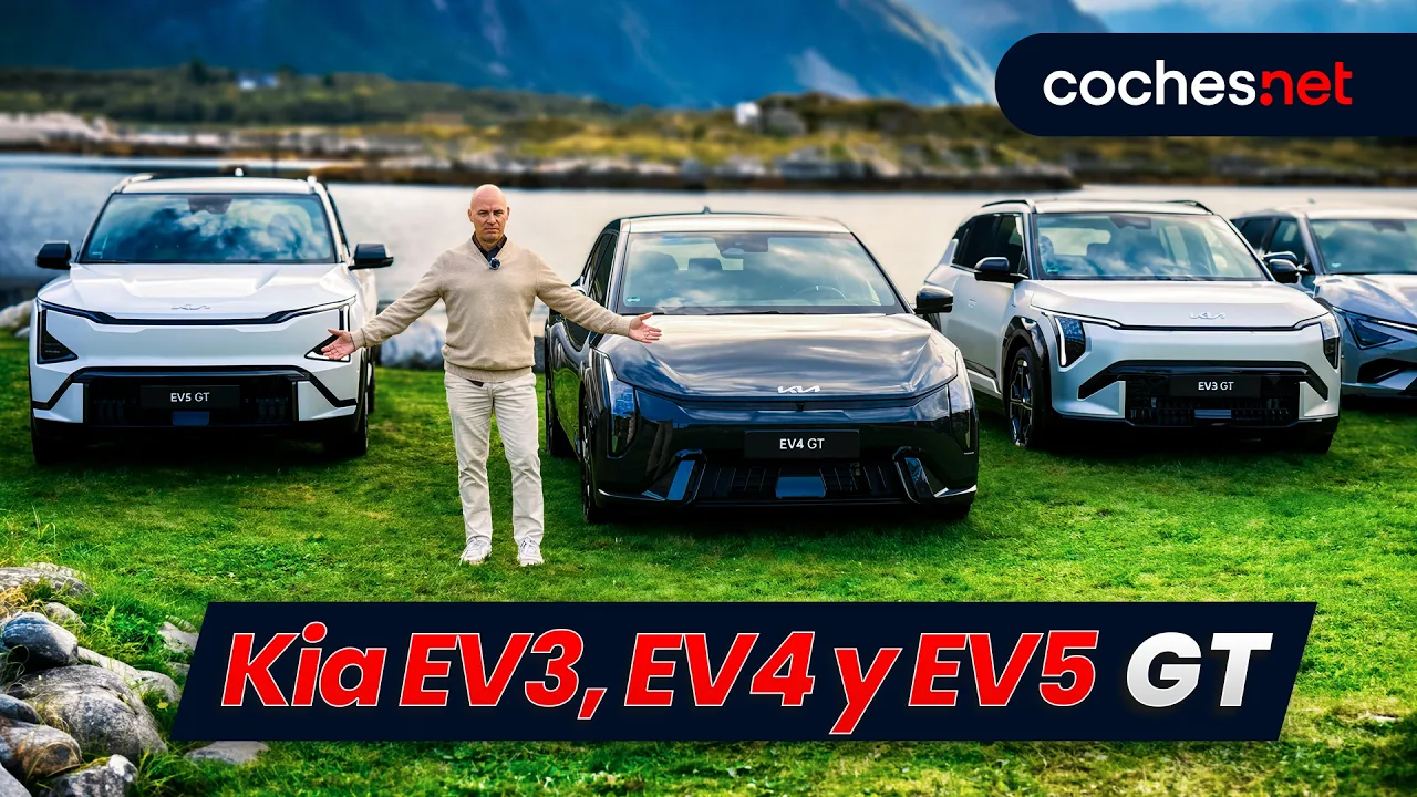 Kia EV3, EV4 y EV5 GT | Primer contacto / Test / Review en español | coches.net